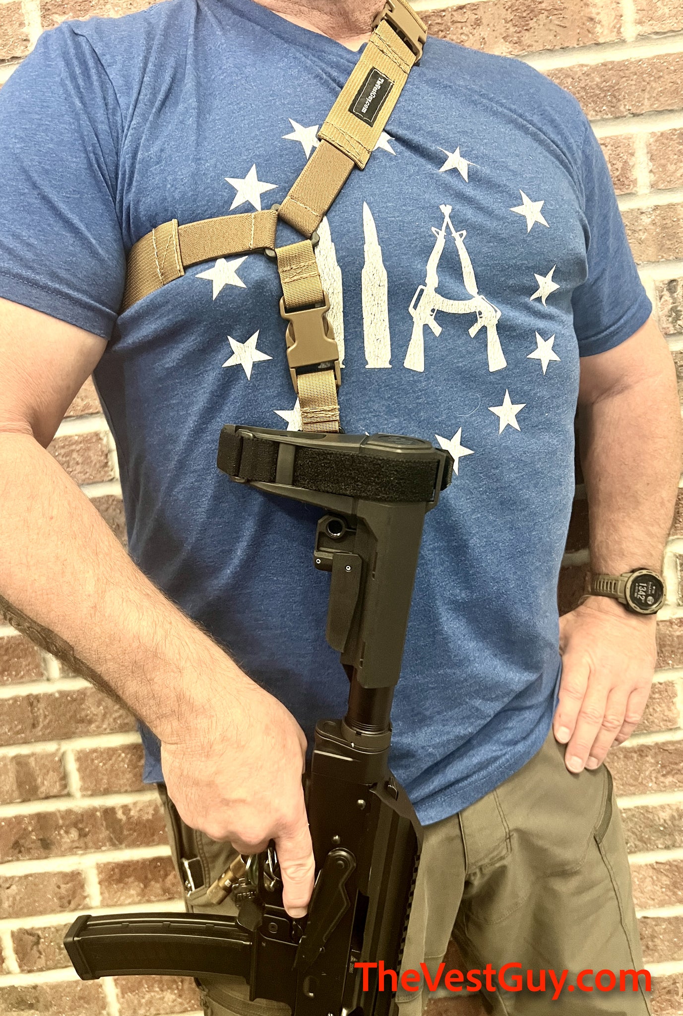 PSA AK-V 9MM single point Tac Sling, tactical sling – The Vest Guy