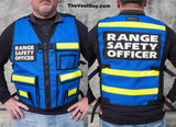 Range Safety Officer Vest Blue