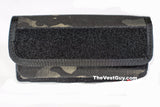 7x3 MOLLE pouch by The Vest Guy, Black Rectangle Pocket