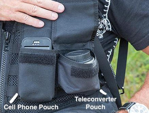 Teleconverter Pouch, Custom MOLLE Pouches by The Vest Guy