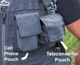 Teleconverter Pouch, Custom MOLLE Pouches by The Vest Guy
