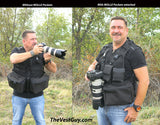 Traveler Photo Vest / Black Custom Photography Vest