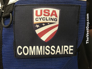 USA Cycling COMMISSAIRE Name Tags