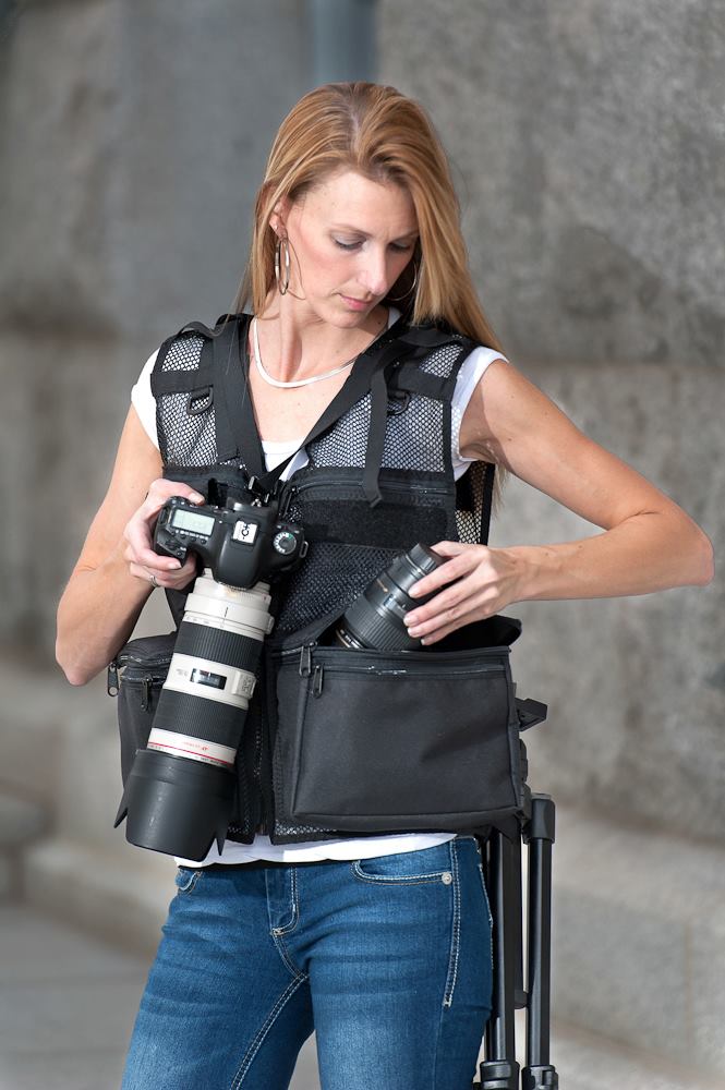 Wedding Photographer Vest / Custom Photo Vest by The Vest Guy