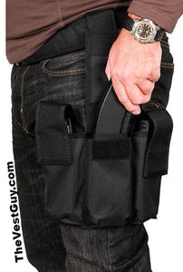 AK 47 triple tact leg pouch
