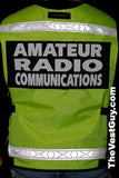 Amateur Radio Communication Reflective Safety Vest