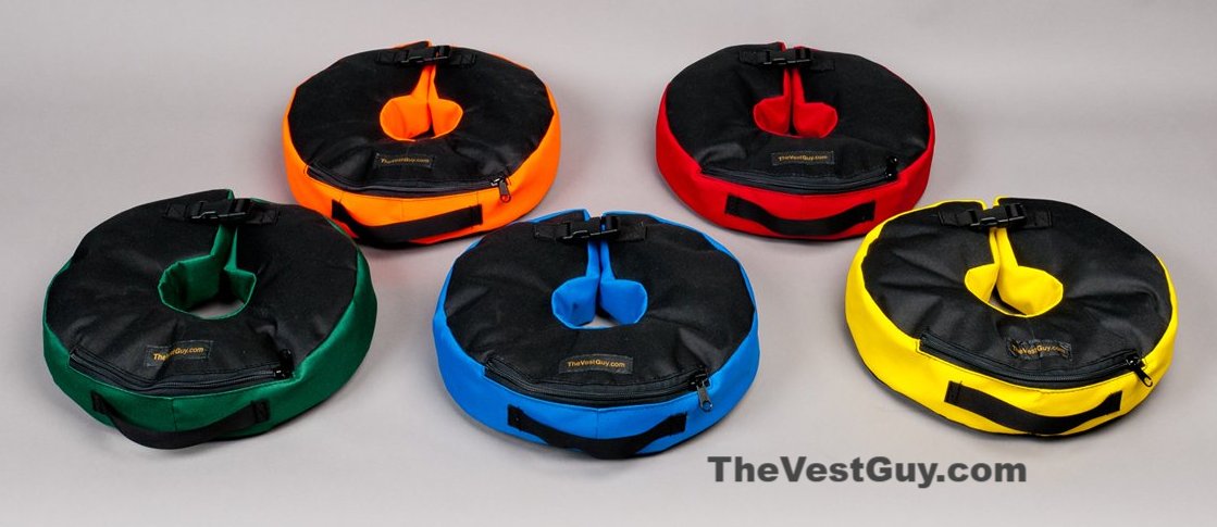 Circular Weight Bag by The Vest Guy