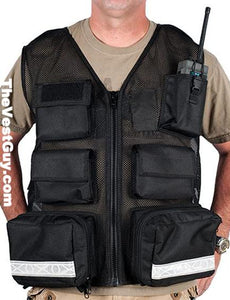 Black Flight Medic Mesh Vest Pocket
