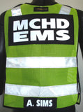 MCHD - EMS Safety Reflective safety vest Montgomery County Health Dept. ANSI Vest