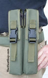 P90 double mag pouch belt loop