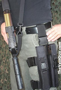 P90 tactical double mag pouch