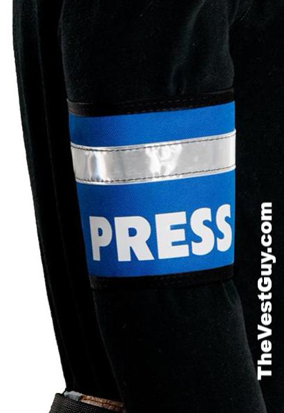 Custom PRESS reflective armband