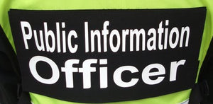 Public Information Officer Name Tag