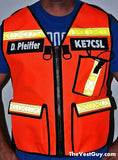Amateur Radio Communications Reflective Safety Vest