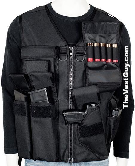 Men's Tactical Style Vest (Custom-Made)-561