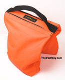 Orange light stand sand bag weight