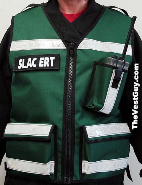 Custom EMS Vest with reflective and radio pocket