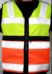 Two Tone ANSI II Reflective Vest by The Vest Guy